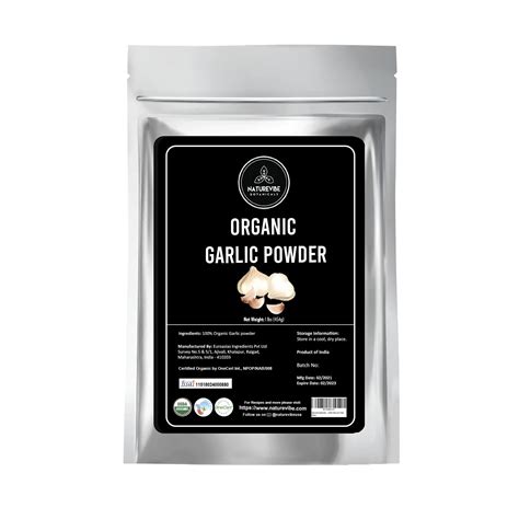 Amazon Naturevibe Botanicals USDA Organic Garlic Ground Powder