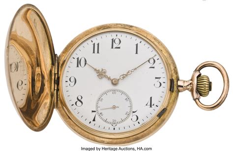 Audemars Freres Gold Pocket Watch Circa 1895 Timepieces Swiss