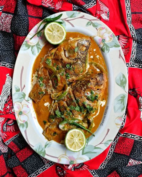 TILAPIA FISH IN COCONUT SAUCE SAMAKI WA KUPAKA Sheena S Kitchen