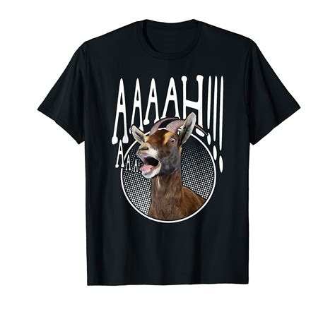 Ahhh Screaming Goat T Funny Goat Lover Screaming Goat T Shirt