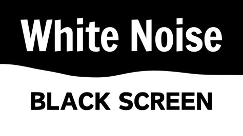 White Noise On Black Background 24 Hours Sleep Better With White