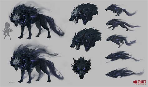 Kindred Lamb And Wolf League Of Legends And 1 More Drawn By Loiza