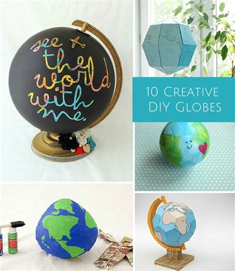 9 Creative Diy Globes To Make For Earth Day Art Activities For Kids