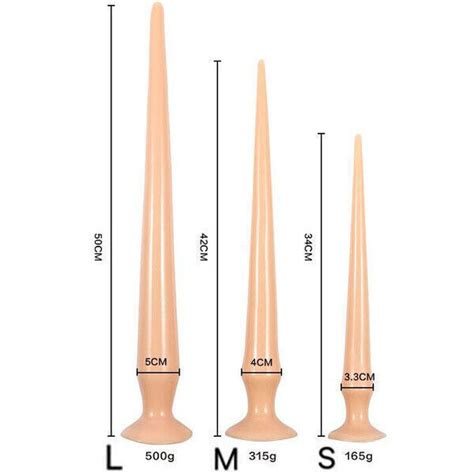 Huge Butt Anal Long Plug For Women Suction Cup Sex Dong Men Toy Flexible Dildo EBay