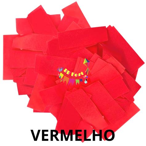 Papel Seda Picado Vermelho 1 Kg Sky Paper Festa Shopee Brasil