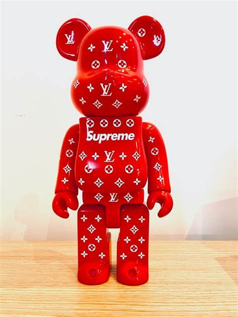 Bearbrick Medicom 400 SUPREME Louis Vuitton Art Toys Barnebys