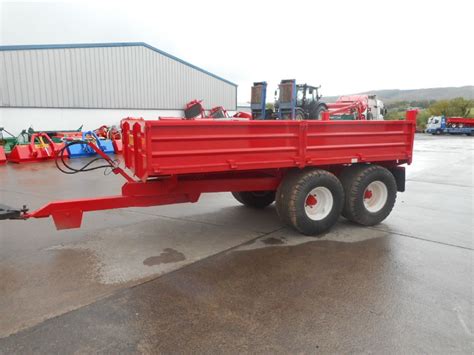 Woods 13x7 Tandem Axle Tipping Trailer Trailers SOLD McGinty Tractors