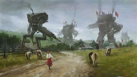 Jakub Rozalski Scythe Pxfuel