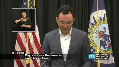 051120 Mayor John Cooper News Conference Youtube