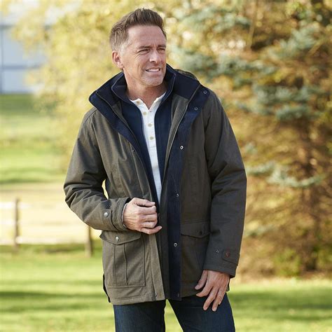 The Gentlemans Donegal 2 In 1 Jacket Hammacher Schlemmer