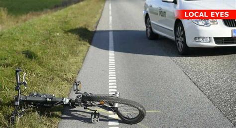 Tv 8 årig dreng på cykel kørt ned af bil LOCAL EYES