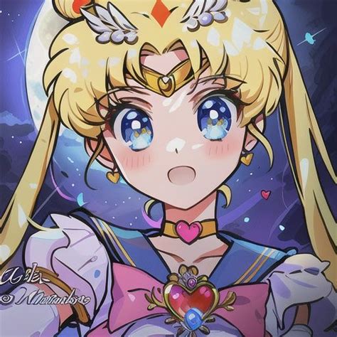 Sailor Moon Icon Marinero Manga Luna Sailor Moon Dibujos