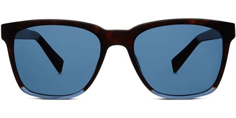 Front Of Barkley In Cognac Tortoise With Admiral Blue Warby Parker Admiral Cognac Tortoise