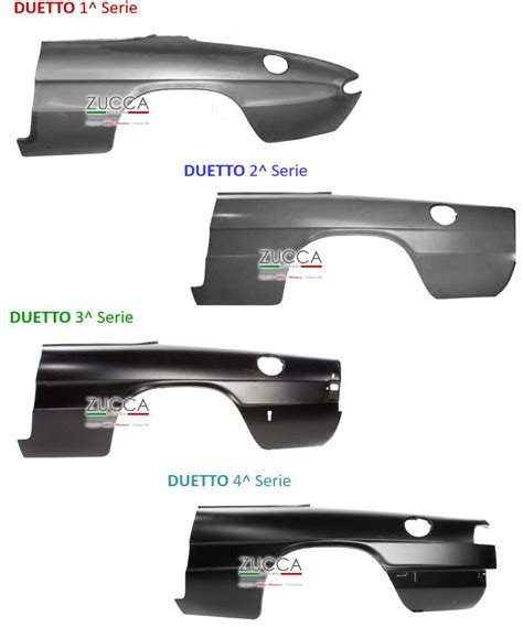 Passa Ruota Interno Parafango Post Dx Duetto Dal Al