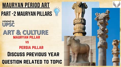 Mauryan Pillars Mauryan Art Architecture Arts Culture Upsc Ias