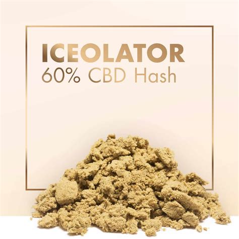 ICEOLATOR 60 CBD Resina CBD Cannactiva