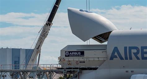 Airbus Opens Space Market For Beluga With Satellite Transfer To Cape