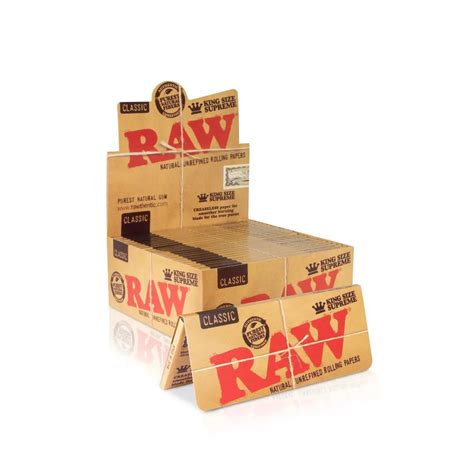 Raw Paper Classic King Supreme 24ct