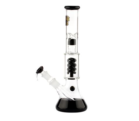 Thug Life Og Series V2 Beaker Percolator Bong Black Waterpijp Bongnl