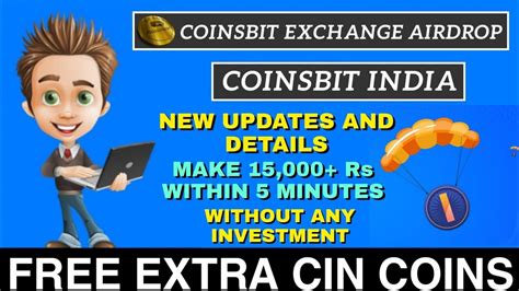 Get Free Extra Coinsbit Cin Token Coinsbit New Update Coinsbit