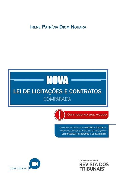 Nova Lei de Licitações e Contratos Comparada