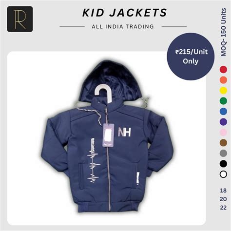 Kid Jacket Full Sleeves At Rs 230piece In New Delhi Id 2855345095130