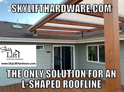 L Shaped Roof With Building A Patio Covered