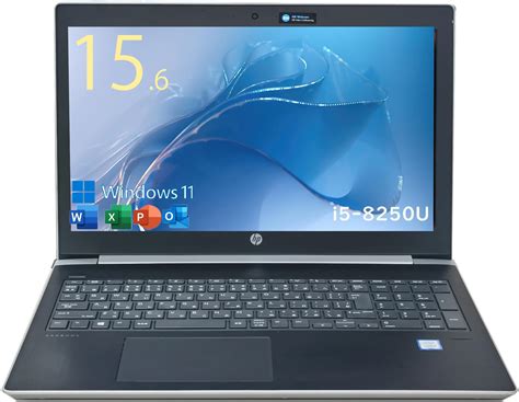 Jp 【整備済み品】 ノートパソコン Hp Probook 450 G5 インテル 第8世代 Core I5 8250u Ms Office2019 Handb 付き