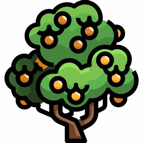 Botanical Garden Gardening Tree Yard Icon Download On Iconfinder