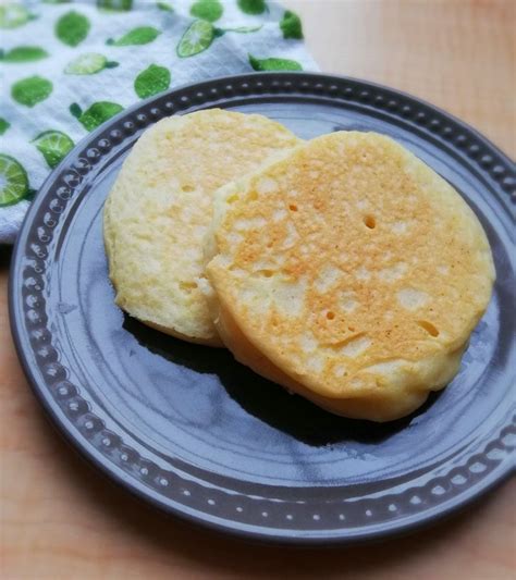 【卵なし・小麦粉なし】モッチリぶ厚い♪米粉と豆腐のパンケーキ 元パティシエの砂糖・油ひかえめおやつ