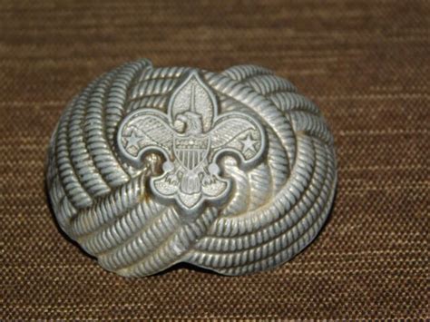 Vintage Bsa Boy Scouts Of America Metal Eagle Neckerchief Slide Ebay