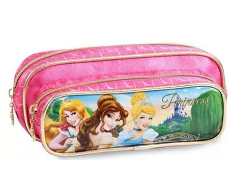 Cartuchera Dermiwil Princesas Disney Color Rosa MercadoLibre