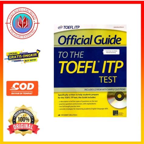 Jual Bestseller Buku Official Guide To The Toefl Itp Test Penerbit