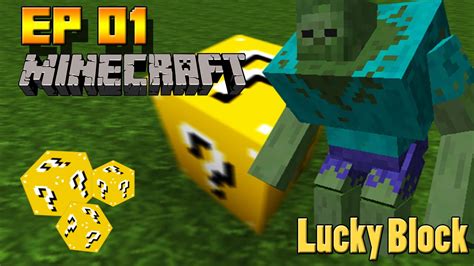 RO Minecraft Lucky Block Challenge Co Op Ep 01 Mutant Zombie HD