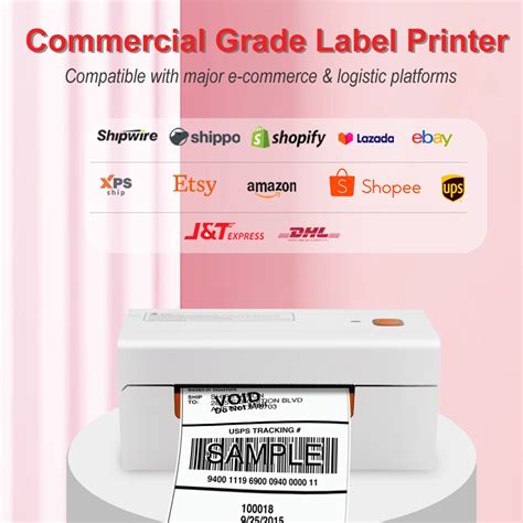 Beeprt Shopee Waybill Printer Inch Thermal Label Printer A Size