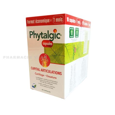 Phytalgic Capital Articulations Lot De X Capsules Pharmacieveau