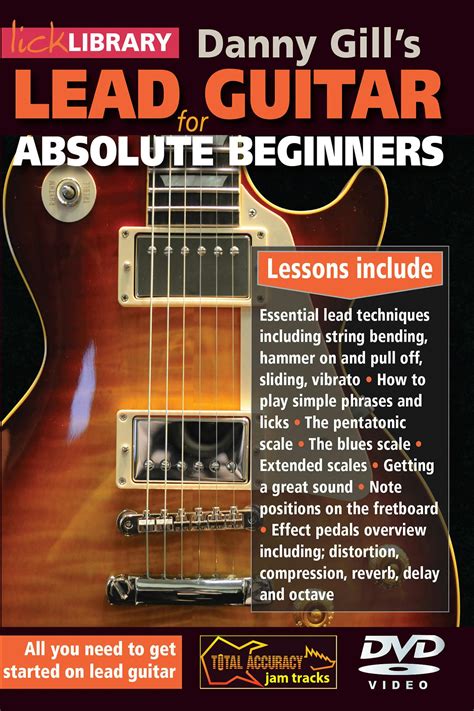 Lead Guitar For Absolute Beginners Store Licklibrary