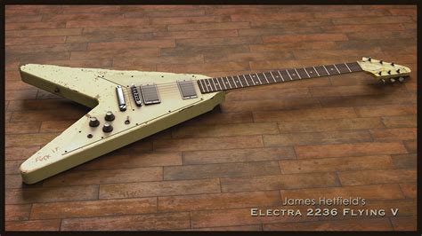 Artstation James Hetfields Electra 2236 Flying V