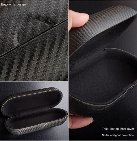 Carbon Fiber Sunglasses Case Man Kave