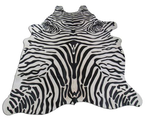 Zebra Print Cowhide Rug Upholstery Zebra C 781 Etsy Zebra Print