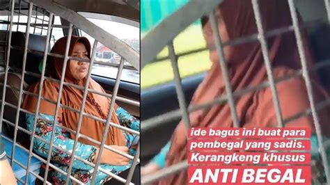 Viral Sopir Taksi Online Wanita Bikin Kerangkeng Anti Begal Jadi