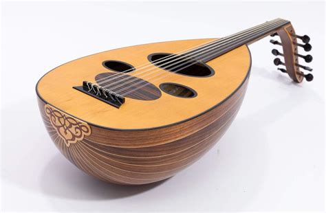 Buy Arabic Oud PRO Walnut Wood Cedar Top Arab String Music Instrument