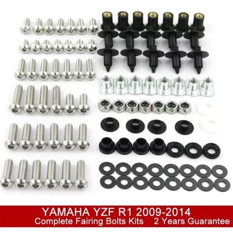 Kit Completo De Parafusos De Carenagem Yamaha Yzf R