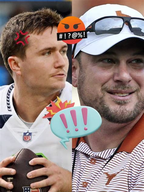 Why Drew Lock And Tom Herman HATED Each Other FirstSportz