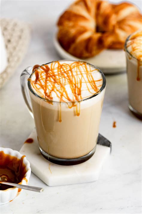 homemade caramel latte  minutes fork   kitchen