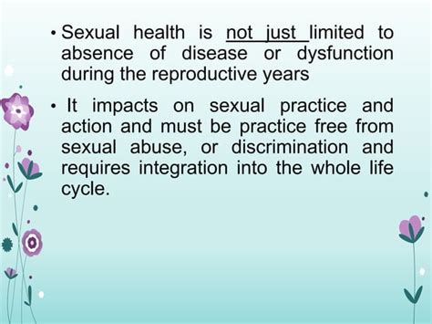 Sexuality And Sexual Health Ppt Ppt