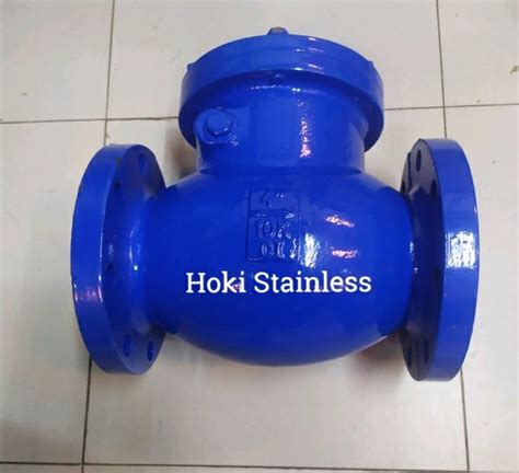 Jual Swing Check Valve Cast Iron Jis 10k Flange 2 50 Inch Di Lapak Hoki