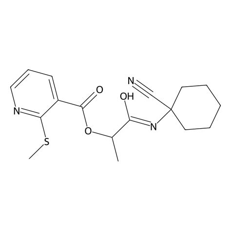 Buy Cyanocyclohexyl Carbamoyl Ethyl Methylsulfanyl Pyridine