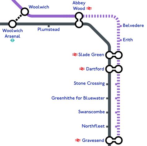 Not Quite Tangible: Map of Thameslink and Three Crossrails