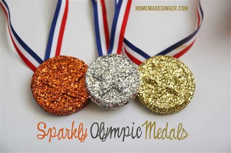 Easy Olympic Medal Craft For Kids – Homemade Ginger